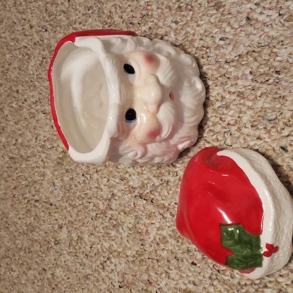Ceramic Santa Christmas jar - Picture 4 of 7